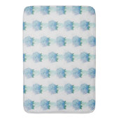 紫紫紫紫紫紫紫紫紫陽花 バスマット (正面縦)