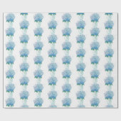 紫紫紫紫紫紫紫紫紫陽花 ラッピングペーパー (フラット)