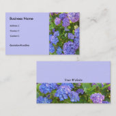 紫紫紫紫紫紫紫紫陽花 名刺 (正面/裏面)