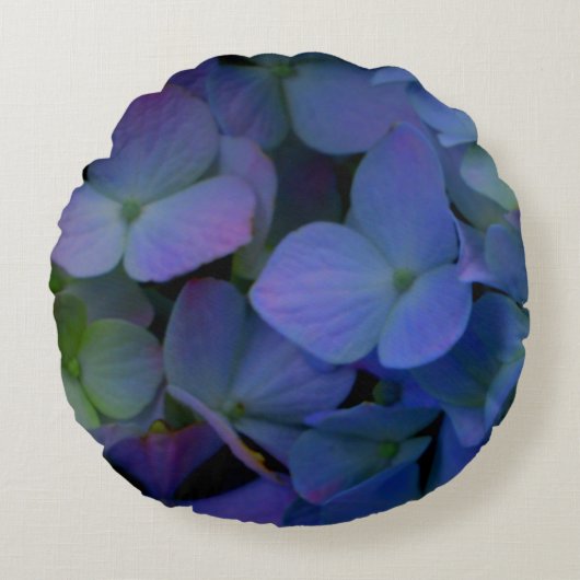 紫紫紫紫紫紫紫陽花 ラウンドクッション (正面)