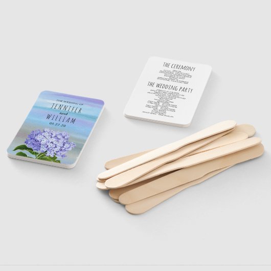 紫紫紫紫紫紫花ウエディングプログラム ハンドファン (組立なし)