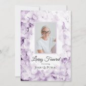 紫紫紫紫紫紫陽水彩生葬式パーティー 招待状 (正面)