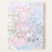 紫紫紫紫紫紫陽花アレンジメントパターン プランナー手帳 (裏面)