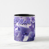 紫紫紫紫紫紫陽花最高の母母 マグカップ (中央)