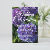 紫紫紫紫紫色紫紫紫紫紫陽花結婚病 招待状 (スタンド正面)