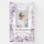 紫紫紫紫紫陽水彩葬儀記念 横断幕 (縦)