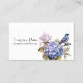 紫紫紫紫紫陽花スタンドアウトチャーム 名刺 (正面)