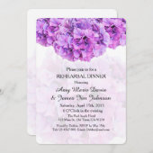 紫紫紫紫紫陽花リハーサル晩餐紫陽花4 招待状 (正面/裏面)