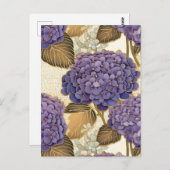 紫紫紫紫紫陽花千代神 ポストカード (正面/裏面)