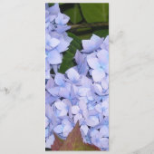 紫紫紫紫紫陽花結婚のメニューカード メニュー (裏面)