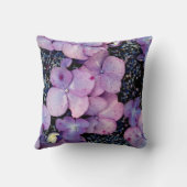 紫紫紫紫紫陽花角枕 クッション (裏面)