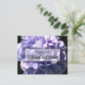 紫紫紫紫花フローラ サンキューカード (スタンド正面)