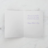 紫紫紫紫陽花のストリングライト付きメイソンジャー カード (内部)