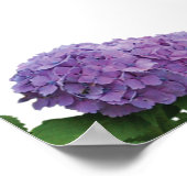 紫紫紫紫陽花エレガントの結婚座席表 ポスター (角)