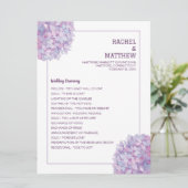 紫紫紫紫陽花結婚の定番 プログラム (スタンド正面)