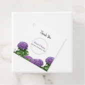 紫紫紫陽花エレガントの結婚贈り物 フェイバータグ (インサイチュ)