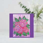 紫紫紫陽花 カード (スタンド正面)