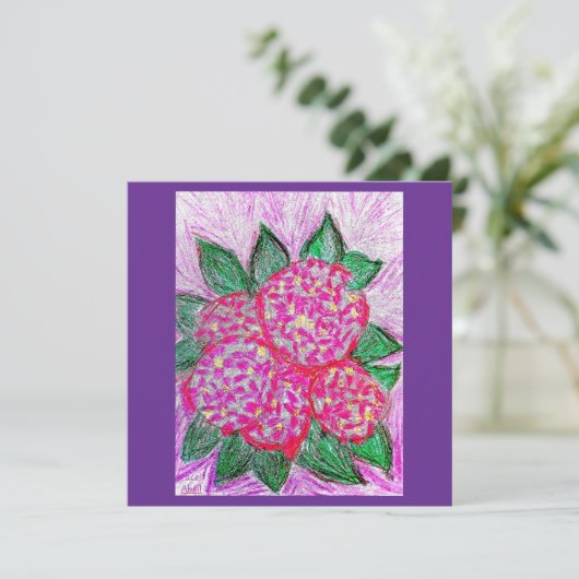 紫紫紫陽花 カード (スタンド正面)