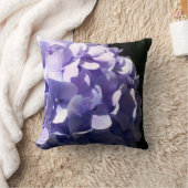 紫紫紫陽花 クッション (ブランケット)