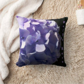 紫紫紫陽花 クッション (ブランケット)