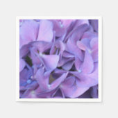 紫紫紫陽花 スタンダードカクテルナプキン (正面)