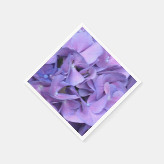 紫紫紫陽花 スタンダードカクテルナプキン (角)