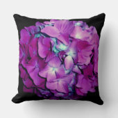 紫紫陽花 クッション (正面)