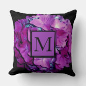 紫紫陽花 クッション (正面)