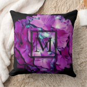 紫紫陽花 クッション (ブランケット)