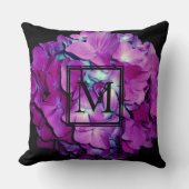 紫紫陽花 クッション (正面)