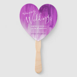 紫結婚のメイヴモダンアのファン ハンドファン