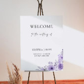 紫結婚の歓迎 ポスター