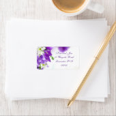 紫結婚住所 シール (インサイチュ)