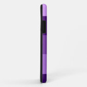 紫絵を描紫ストライプ3 Case-Mate iPhoneケース (裏面/右)