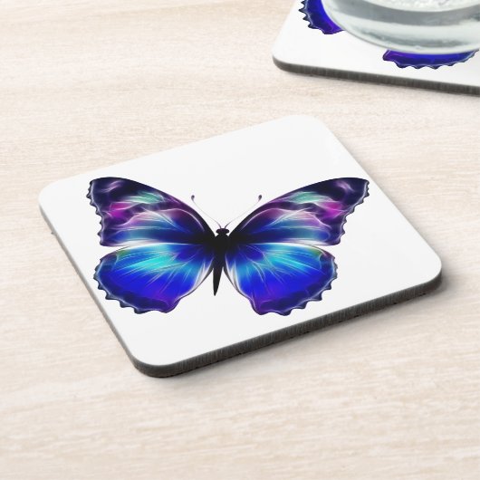 紫絵を描蝶 コースター (左側)