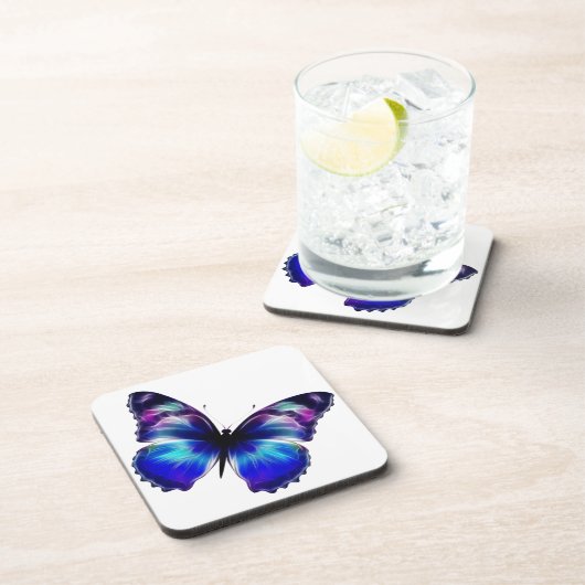 紫絵を描蝶 コースター (右側)