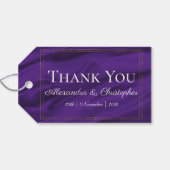 紫絹と金ゴールド結婚ズ ギフトタグ (裏面横)