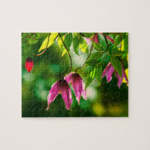 紫緑青の植物は緑に花を咲かせる