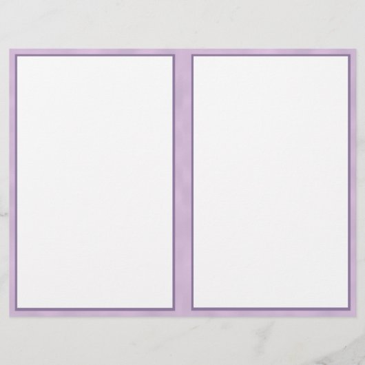 紫縁ど8.5 x 11紙 (正面)