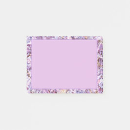 紫縁ど ポストイット