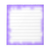 紫縁 ノートパッド (正面)