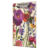 紫色およびオレンジケシのメロディー クリップボード (左)