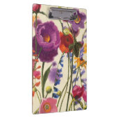 紫色およびオレンジケシのメロディー クリップボード (右)