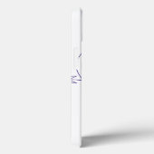 紫色およびピンクの抽象的なハート Case-Mate iPhoneケース (裏面 / 右)