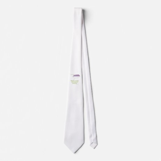 紫色およびライムの奇跡は隠された雲です ネクタイ (正面)