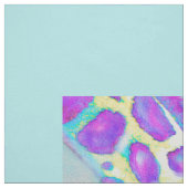 紫色および大きい水のキリン ファブリック (見本)