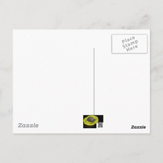 紫色および白のファンシーなアフリカバイオレット ポストカード (裏面)