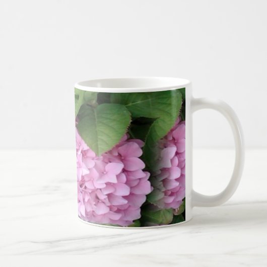 紫色および緑のバルボア島からのアジサイ! マグカップ (右)