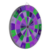紫色および緑の娯楽室の陰 ダーツボード (正面左)