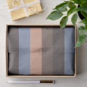 紫色および茶色のストライプなティッシュペーパー 薄葉紙 (ギフト)